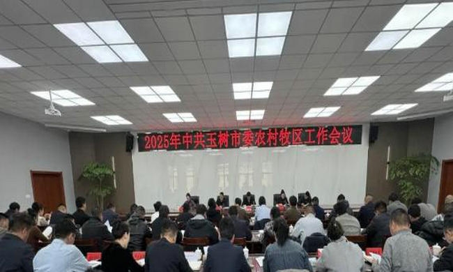 2025年玉樹市委農(nóng)村牧區(qū)工作會議召開